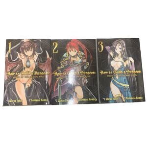 How to Build A Dungeon Book of the Demon King Vol.‎ 1-3 English Waran Yakan